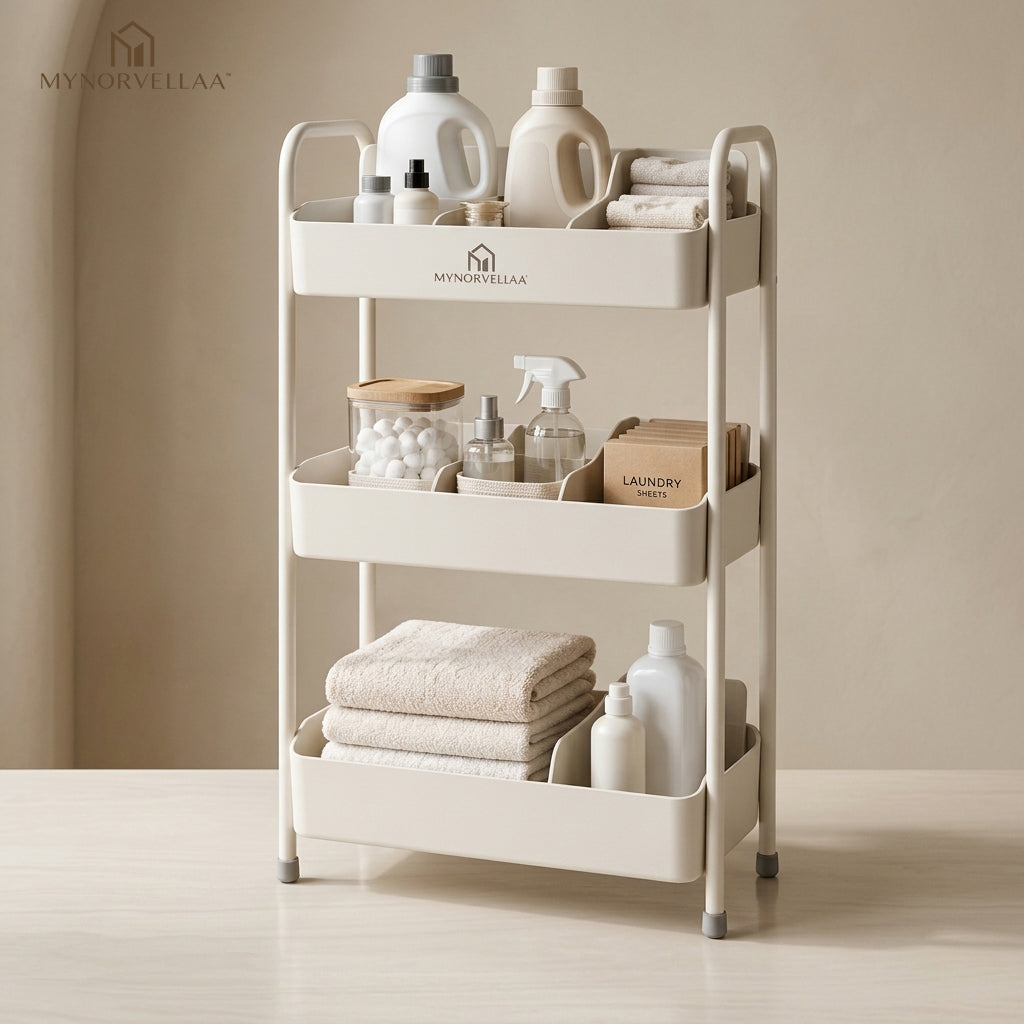 MYNORVELLAA™ Laundry Organization Station - From stain treatment to the final load, keep the routine together.