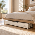 MYNORVELLAA™ Under-Bed Pull-Out Storage System - Use the space under the bed without making it difficult to use.