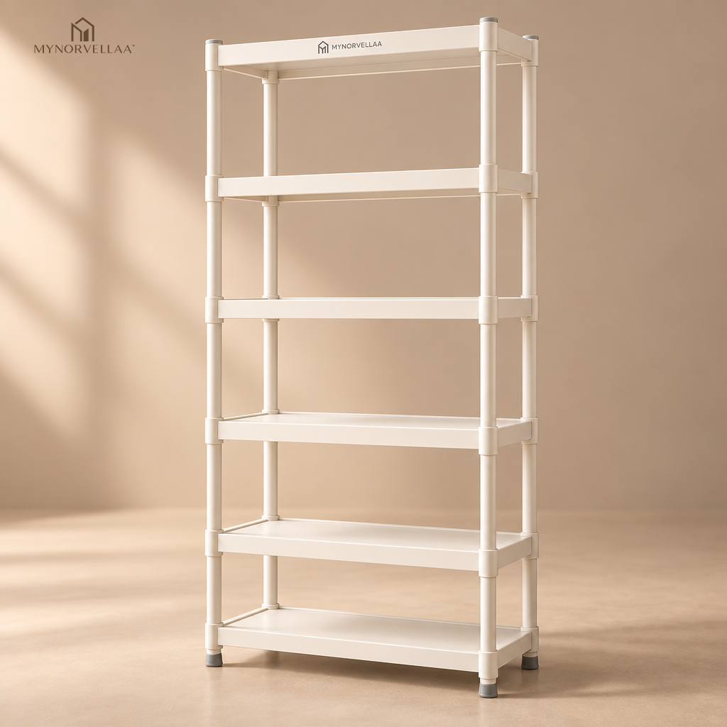 MYNORVELLAA™ Modular Closet Shelf Organizer - Give folded clothes enough structure to stay folded.
