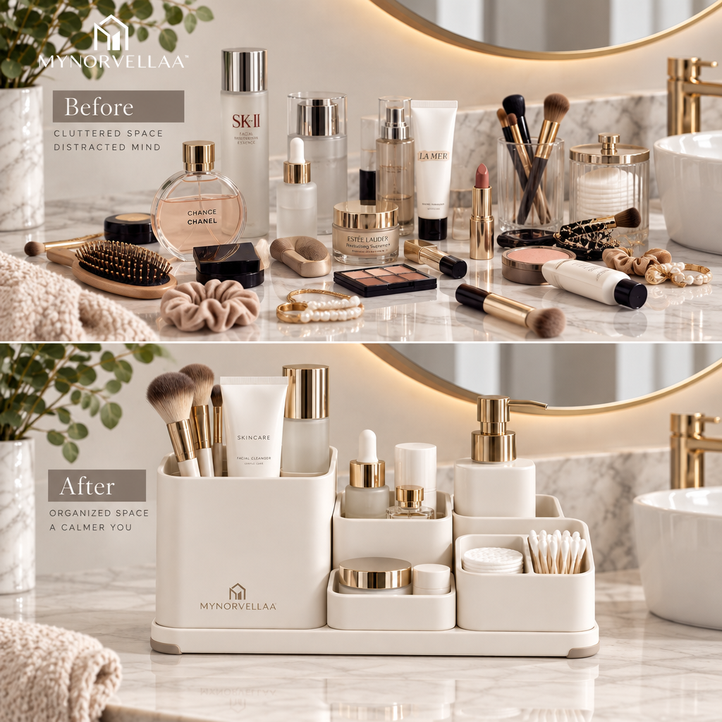MYNORVELLAA™ Modular Bathroom Organizer Set - For the things you use too often to put away.