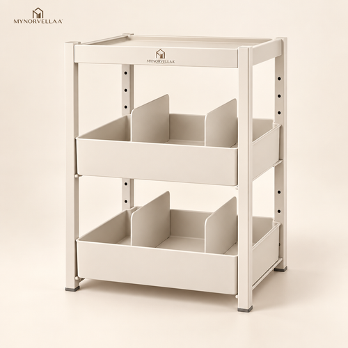 MYNORVELLAA™ Freestanding Under-Sink Drawer System - Make the space under your sink easier to see, reach and keep in order.